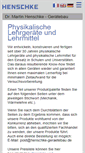 Mobile Screenshot of henschke-geraetebau.de